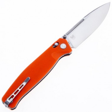 Нож складной Real Steel Huginn Orange G10, клинок VG-10, 9,3см
